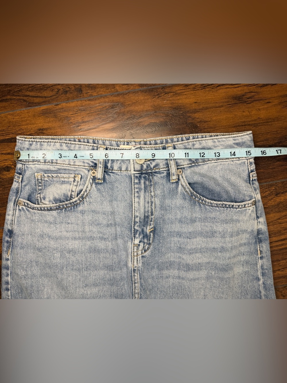 Lucky Brand Denim Maxi Skirt - Picture 10 of 12